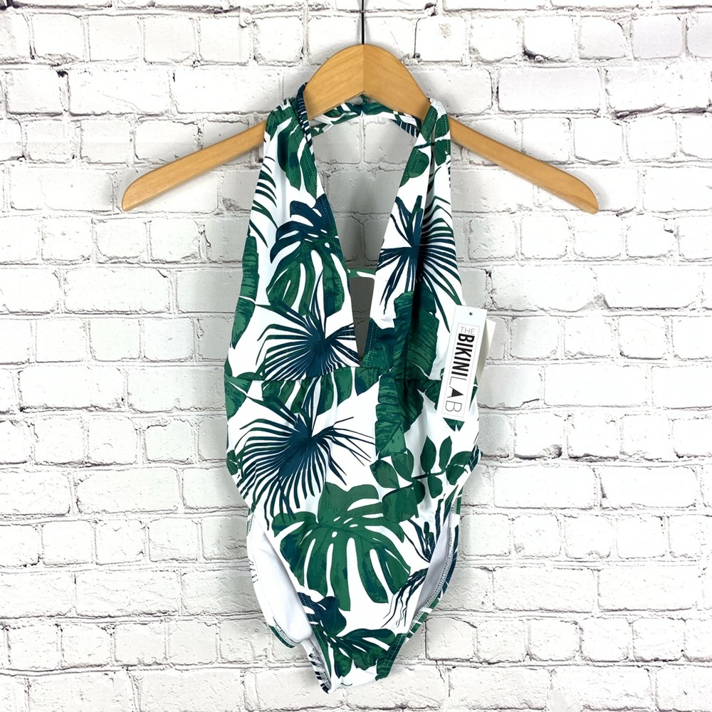 Bikini Lab Fronds Palm Leaf One Piece Bathing Suit - Picture 3 of 6